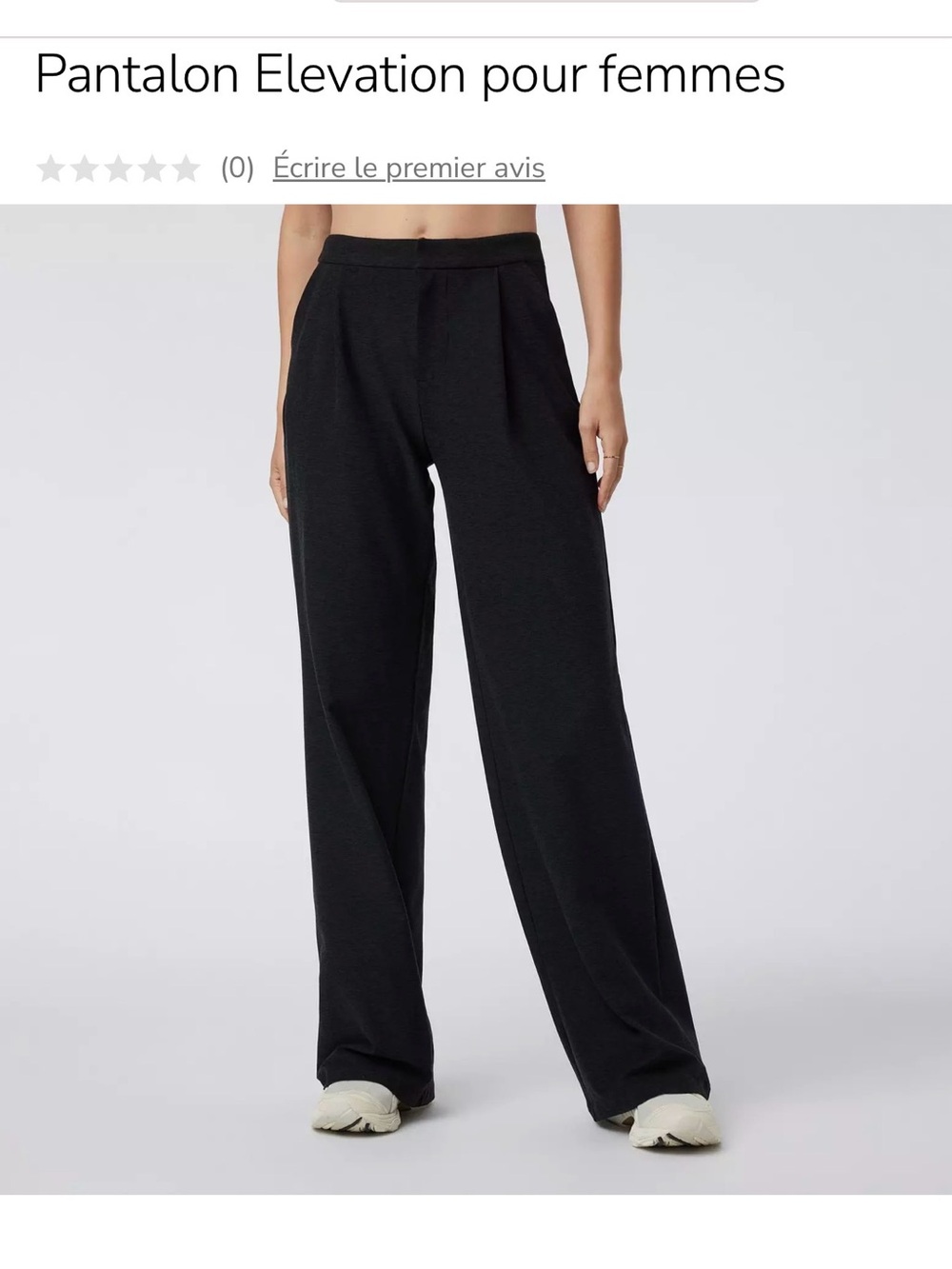 Vuori clean élévation trouser black